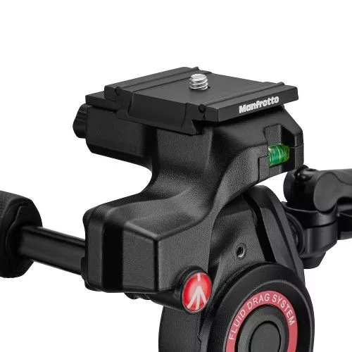 Manfrotto Befree GT alu állvány tekerős zár + 3D live fotó/videó fej