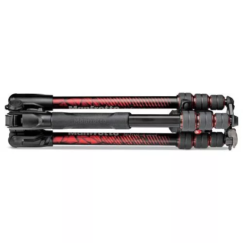 Manfrotto Befree Advanced Alumínium Travel Tripod twist gömbfejjel (piros) (MKBFRTA4RD-BH)