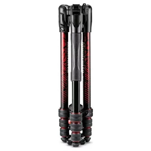 Manfrotto Befree Advanced Alumínium Travel Tripod twist gömbfejjel (piros) (MKBFRTA4RD-BH)