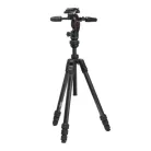 Manfrotto Befree GT karbon állvány tekerős zár + 3D live fotó/videó fej