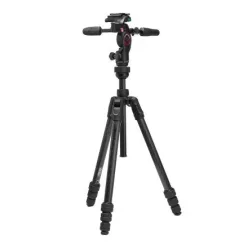   Manfrotto Befree GT karbon állvány tekerős zár + 3D live fotó/videó fej