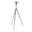 Manfrotto Befree GT karbon állvány tekerős zár + 3D live fotó/videó fej
