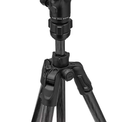 Manfrotto Befree GT karbon állvány tekerős zár + 3D live fotó/videó fej