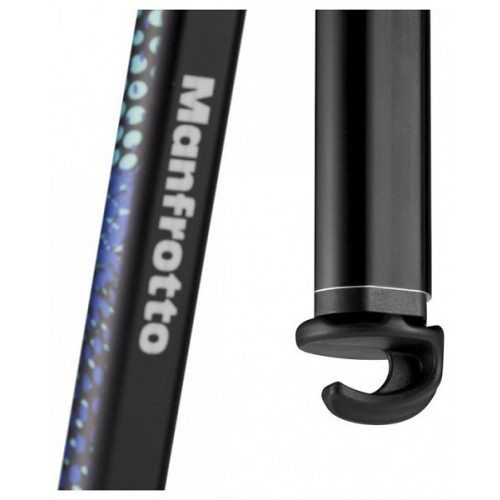 Manfrotto Element MII állvány Alu 4 szekció, gömbfej (kék) (MKELMII4BL-BH)