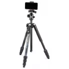 Manfrotto Element MII állvány mobile BT, Alu 4szek. gömbfej (fekete) (MKELMII4BMB-BH)