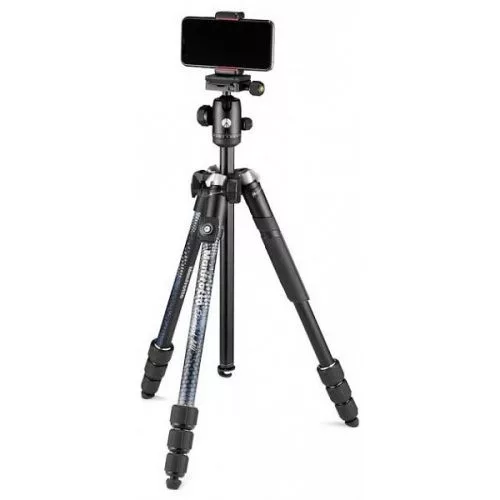 Manfrotto Element MII állvány mobile BT, Alu 4szek. gömbfej (fekete) (MKELMII4BMB-BH)