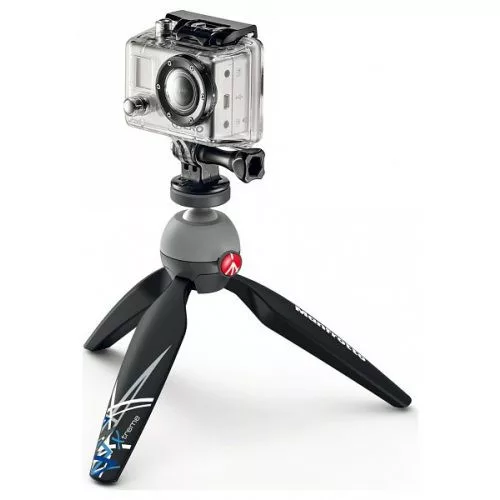 Manfrotto Pixi Xtreme GoPro adapterrel (fekete)
