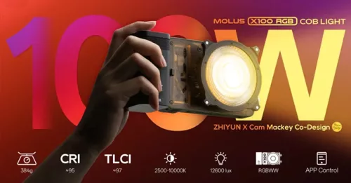 Zhiyun Molus LED X100RGB Cob Light Pro 