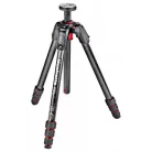 Manfrotto 190go! Karbon 4 szekciós tripod twist zárral (fekete, MT190GOC4)