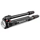 Manfrotto 190go! Karbon 4 szekciós tripod twist zárral (fekete, MT190GOC4)
