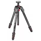 Manfrotto 190go! Karbon 4 szekciós tripod twist zárral (fekete, MT190GOC4)