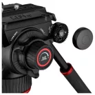 Manfrotto 504x fluid videó fej 635 fast karbon szimpla lábú állvánnyal (MVK504XSNGFC)