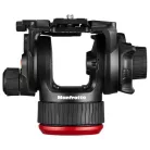 Manfrotto 504x fluid videó fej alu ikerlábas állvánnyal földterpesszel (MVK504XTWINGA)