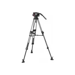  Manfrotto 509 Video fej + 645 Fast karbon állvány,2n1 terp. Ikerláb (MVK509TWINFC)