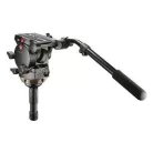 Manfrotto 526 Pro Video fej + 645 Fast Alu állvány, 2n1 terp. Ikerláb (MVK526TWINFA)