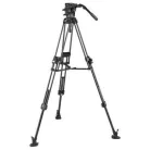 Manfrotto 526 Pro Video fej+ 645 Fast karbon állvány,2n1 terp. Ikerláb (MVK526TWINFC)