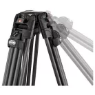 Manfrotto 526 Pro Video fej+ 645 Fast karbon állvány,2n1 terp. Ikerláb (MVK526TWINFC)