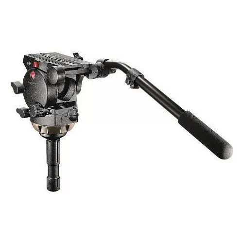 Manfrotto 526 Pro Video fej+ 645 Fast karbon állvány,2n1 terp. Ikerláb (MVK526TWINFC)