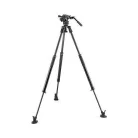 Manfrotto Nitrotech 608 fej + 635 Fast karbon állvány, szimpla láb (MVK608SNGFC)