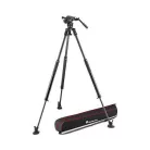 Manfrotto Nitrotech 608 fej + 635 Fast karbon állvány, szimpla láb (MVK608SNGFC)