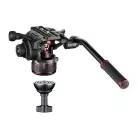 Manfrotto Nitrotech 608 fej + 635 Fast karbon állvány, szimpla láb (MVK608SNGFC)
