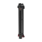 Manfrotto Nitrotech 608 fej + 645 Fast Alu állvány, középterp. Ikerláb (MVK608TWINFA)
