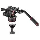Manfrotto Nitrotech 608 & CF Twin MS video fej + karbon állvány