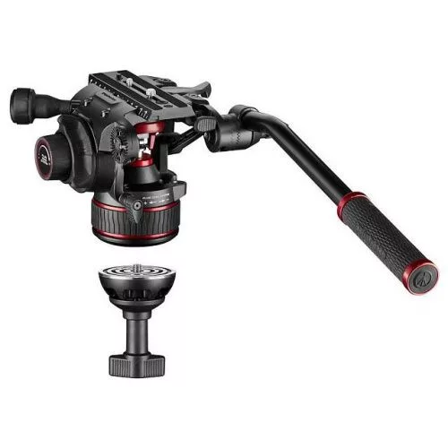 Manfrotto Nitrotech 608 & CF Twin MS video fej + karbon állvány