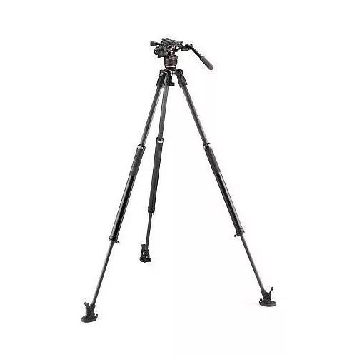 Manfrotto Nitrotech 612 fej + 635 Fast karbon állvány, szimpla láb (MVK612SNGFC)