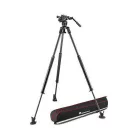 Manfrotto Nitrotech 612 fej + 635 Fast karbon állvány, szimpla láb (MVK612SNGFC)