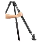Manfrotto Nitrotech 612 fej + 635 Fast karbon állvány, szimpla láb (MVK612SNGFC)