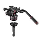 Manfrotto Nitrotech 612 fej + 635 Fast karbon állvány, szimpla láb (MVK612SNGFC)