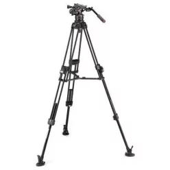   Manfrotto Nitrotech 612 fej + 645 Fast Alu állvány, középterp. Ikerláb (MVK612TWINFA)