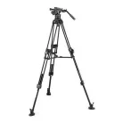 Manfrotto Nitrotech 612 fej + 645 Fast Alu állvány, középterp. Ikerláb (MVK612TWINFA)