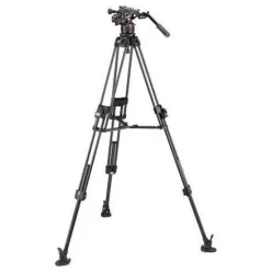   Manfrotto Nitrotech 612 fej + 645 Fast karbon állvány, k.terp ikerláb (MVK612TWINFC)