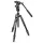 Manfrotto Befree live aluminium állvány tekerős lábzárral, fluid fejjel (MVKBFRT-LIVE)
