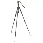 Manfrotto Befree live aluminium állvány tekerős lábzárral, fluid fejjel (MVKBFRT-LIVE)
