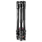 Manfrotto Befree live aluminium állvány tekerős lábzárral, fluid fejjel (MVKBFRT-LIVE)