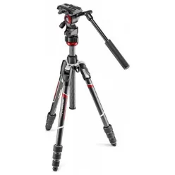 Manfrotto Befree live carbon tripod twist videófejjel