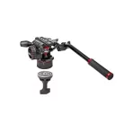 Manfrotto Nitrotech N8 video fej + 535 karbon állvány, single láb