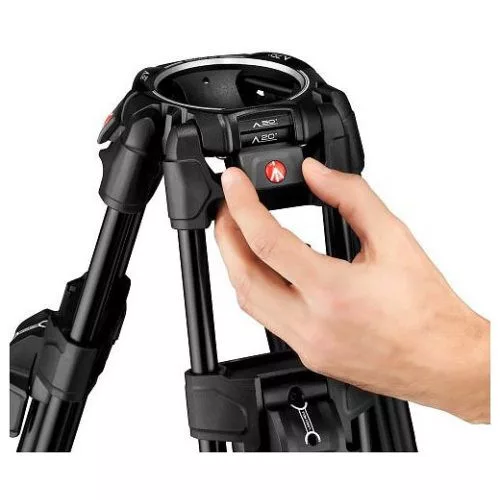 Manfrotto 645 Fast Alu állvány, középterp., ikerlábú (MVTTWINFA)