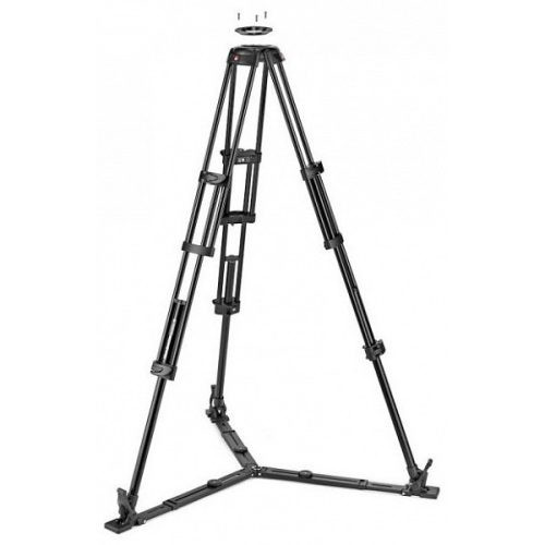 Manfrotto Alu Twin GS Tripod 100/75mm videó állvány