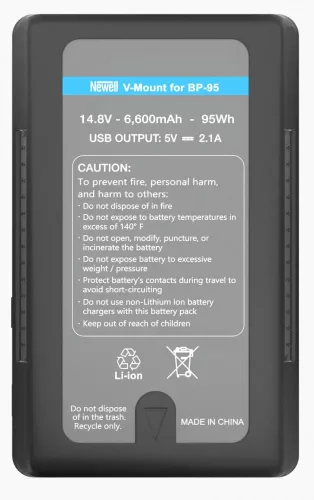 Newell BP-95W V-Mount akkumulátor