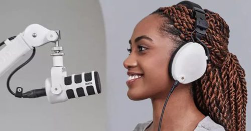 RODE NTH-100 professzionális, zárt stúdió fejhallgató fehér