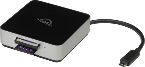 OWC Atlas USB-C CFexpress Type B és SDXC UHS-II kártyaolvasó
