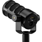 Rode Podmic USB Dinamikus podcast és produkciós mikrofon XLR és USB-C csatlakozóval