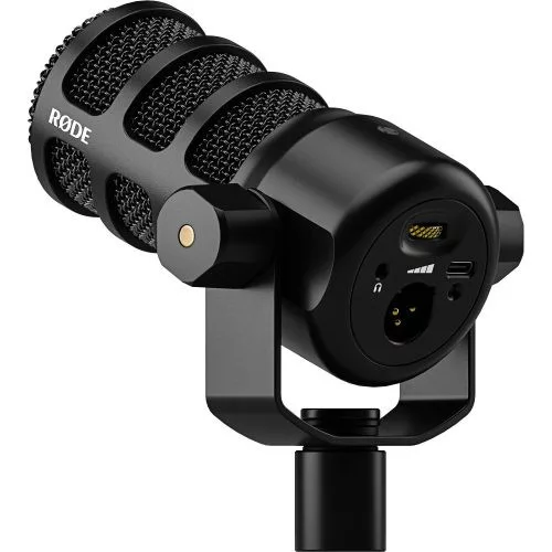 Rode Podmic USB Dinamikus podcast és produkciós mikrofon XLR és USB-C csatlakozóval