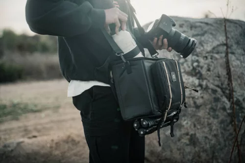 PolarPro RoadRunner 12L Oldaltáska Fekete 