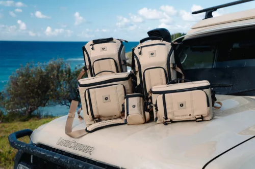 PolarPro RoadRunner 6L Oldaltáska Sivatag 