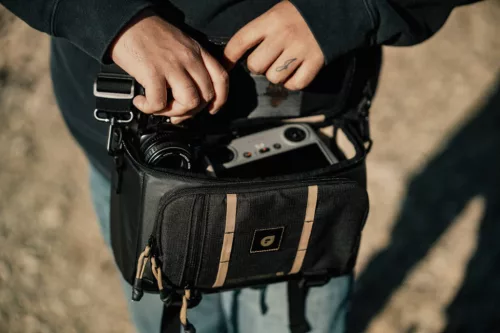 PolarPro RoadRunner 6L Oldaltáska Fekete 